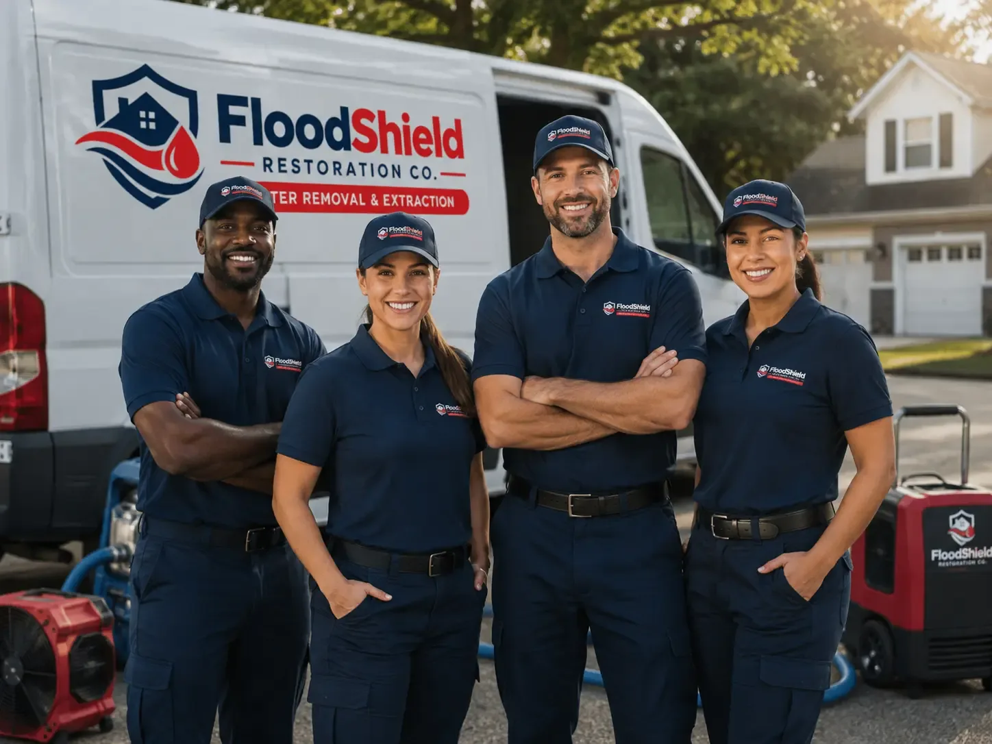 Flood Damage Restoration company in Cleveland, TX